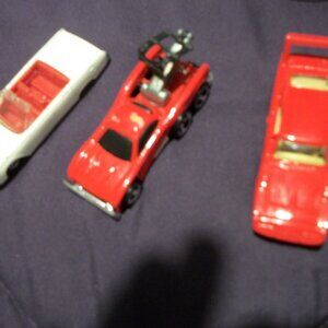 VINTAGE - 1990's  - LOT OF 3 - DIE CAST CARS - ITEM # 5 - 40  (RS)